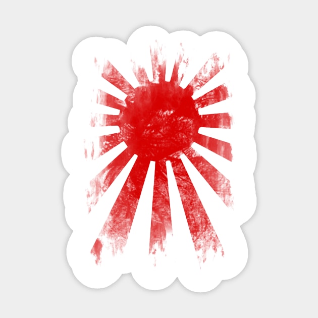 Rising Sun Sticker by valsymot